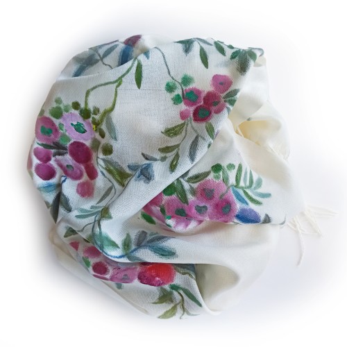 Viscoze Shawl Handpainted-image2-833