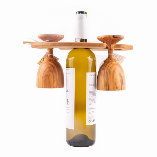 Hanging Base Of Wine For Two Glasses