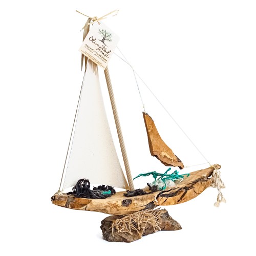 Καράβι Ιστιοφόρο με άσπρο πανί-image2-860