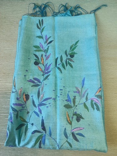 Silk Shawl Handpainted-image2-937