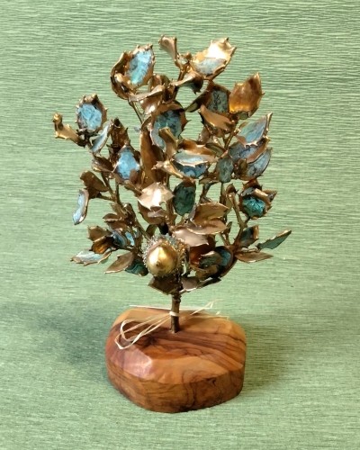 Φυσικο Κλαδι Βελανιδιας Επιχρυσωμένο Με Χρυσο 24Κ-image2-311