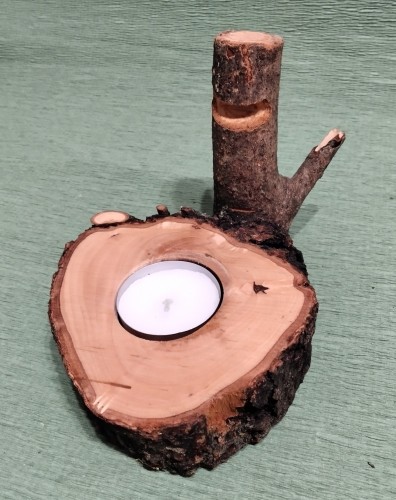 Κομμάτι από κλαδί ελιάς με κερί -image2-798