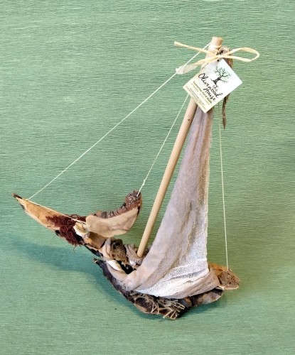 Καράβι Ιστιοφόρο με πανί γάζα -image2-857