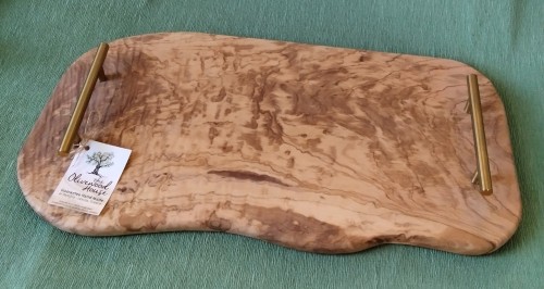 Πολύ όμορφος δίσκος σερβιρίσματος από ρίζα ελιάς -image2-272