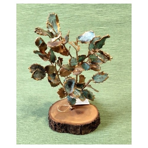 Φυσικο Κλαδι Βελανιδιας Επιχρυσωμένο Με Χρυσο 24Κ-image2-341