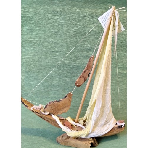 Καράβι Ιστιοφόρο με πανί από γάζα -image2-861