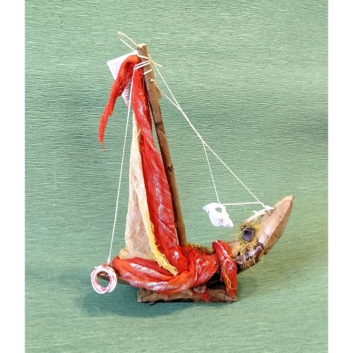 Καράβι Ιστιοφόρο με πανιά από γάζα -image2-859