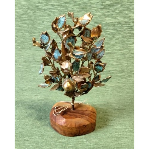 Φυσικο Κλαδι Βελανιδιας Επιχρυσωμένο Με Χρυσο 24Κ-image2-311