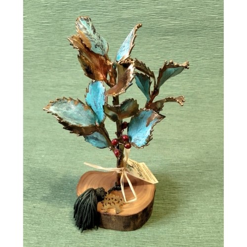 Φυσικό Κλαδί Γκι Επιχρυσωμένο Με Χρυσό 24Κ-image2-307