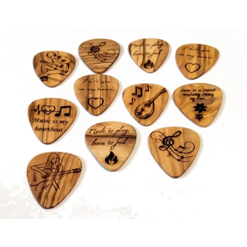 Beautiful guitar pics with laser -image2-770