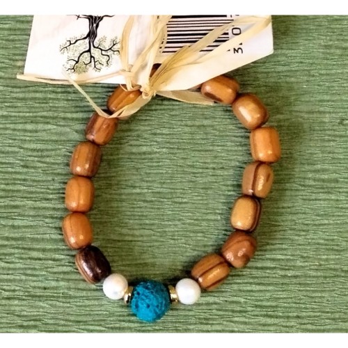 Βραχιόλι Ελαστικό Με Τιρκουάζ-image2-638