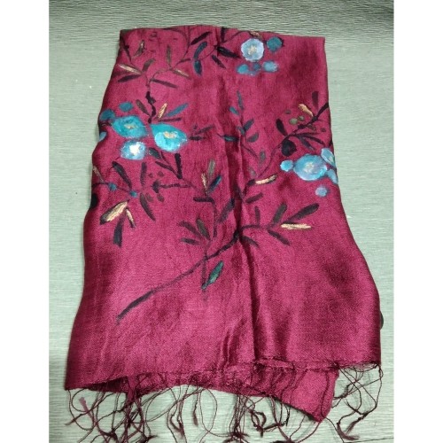 Εσάρπα Μεταξωτή Ζωγραφισμένη Στο Χέρι-image2-721