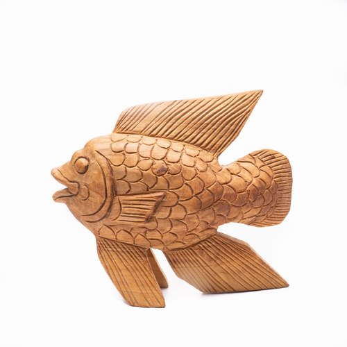 Handmade Wooden Fish Big-image2-153