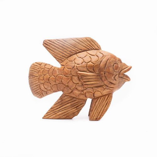 Handmade Wooden Fish Small-image2-154