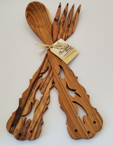 Carved spoon and fork -image2-972