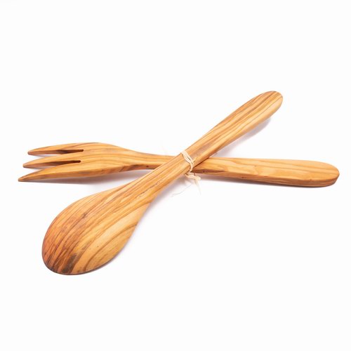 Handcrafted Food Set Fork-Spoon Medium