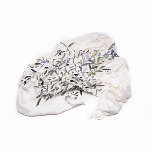 Silk Shawl Handpainted-image2-484