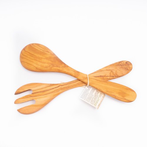 Handcrafted Salad Set Fork-Spoon