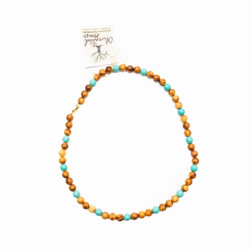 Short Necklace With Turquoise-image2-642