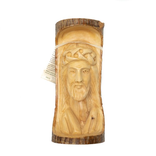 Σκαλιστό Πρόσωπο Χριστού Σε Κορμό-image2-347