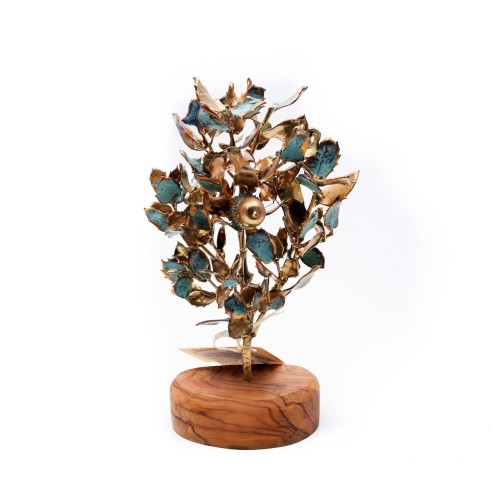 Στεφάνι Από Φυσικό Κλαδί Βελανιδιάς Eπιχρυσωμένο Με Χρυσό 24Κ-image2-298